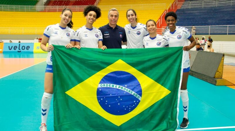 Representantes de Barueri no vôlei feminino