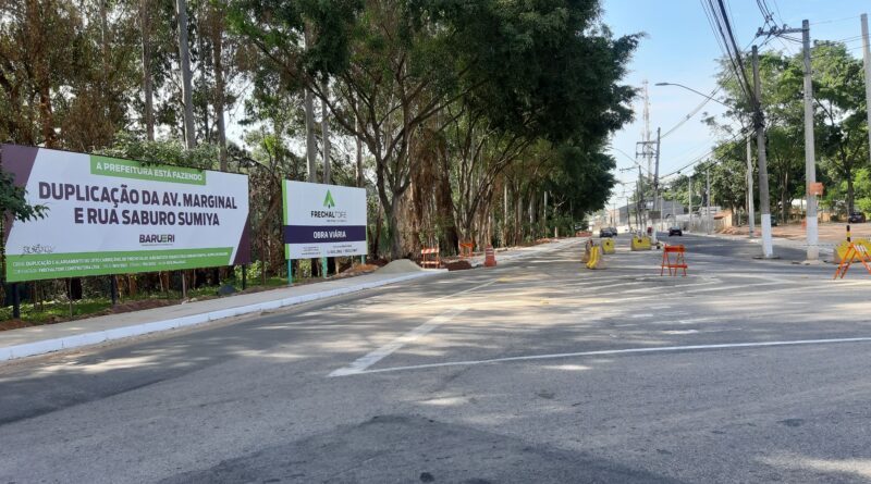Obra de duplicação e ligação de via na Aldeia facilitará acesso do Centro a Alphaville