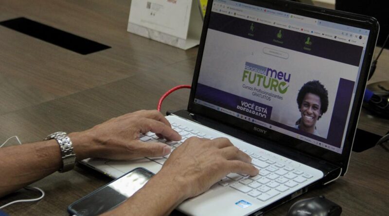 Meu Futuro abre 1.845 vagas para 22 cursos on-line e gratuitos