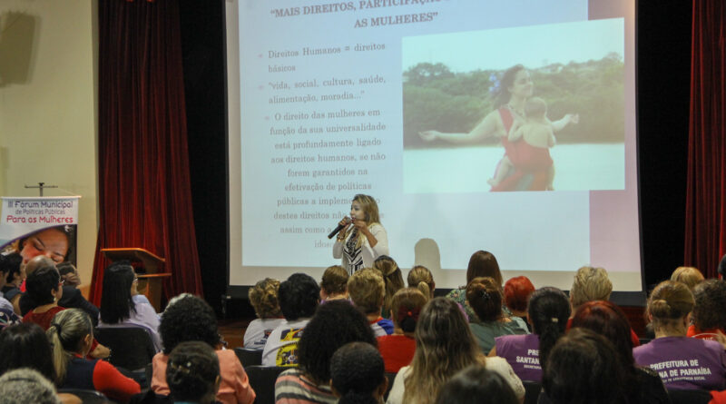 Fórum de Políticas Públicas para Mulheres acontece dia 25, na Arena de Eventos