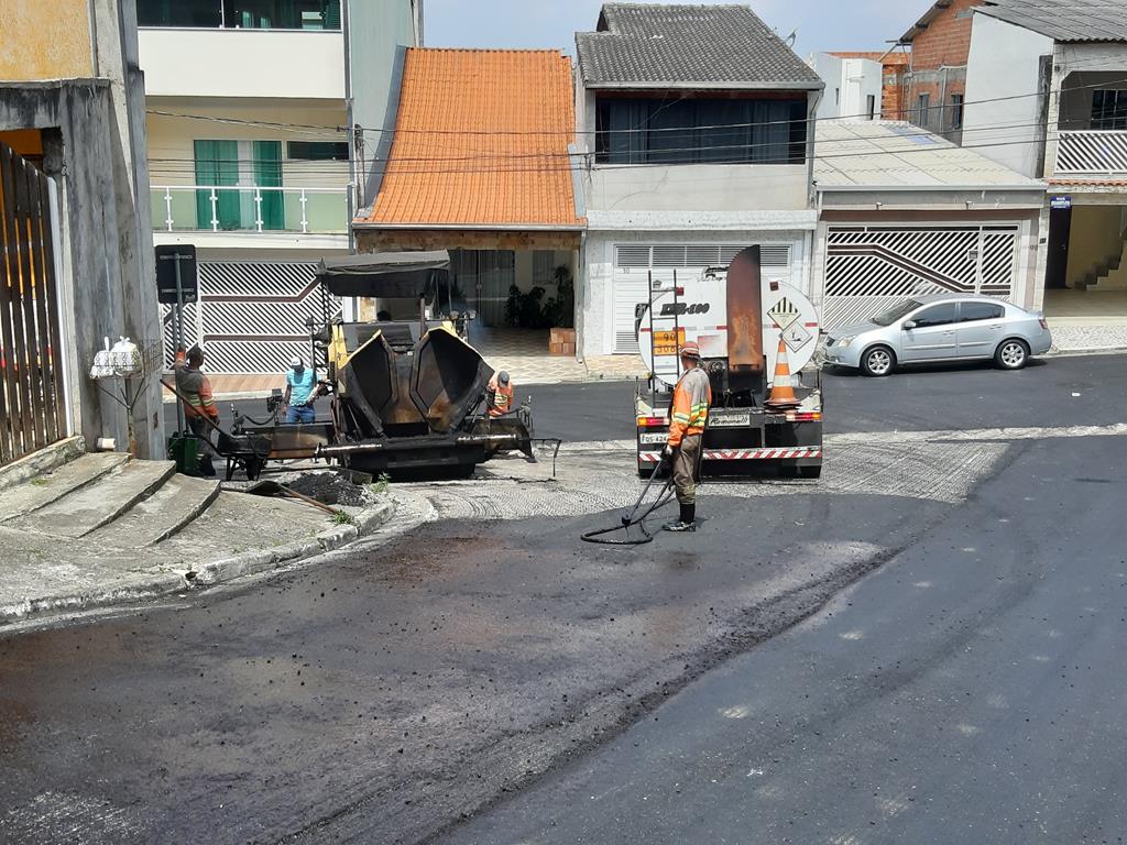 Alphaville melhorias no asfalto