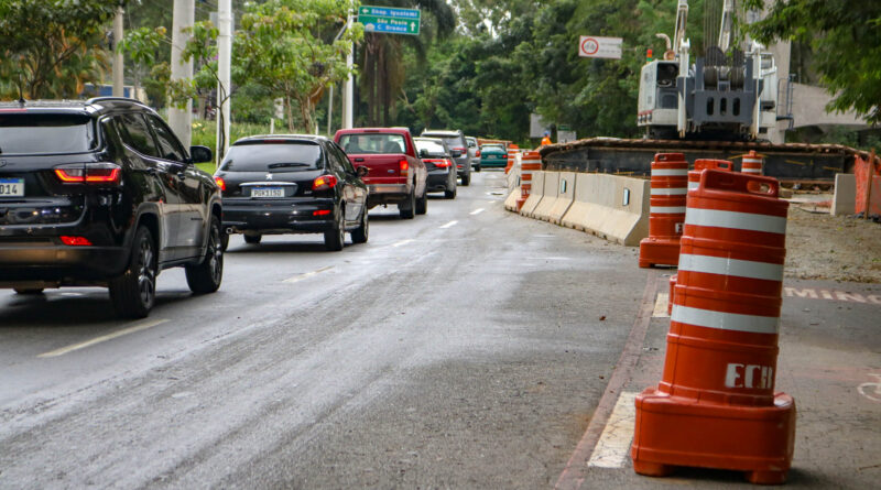 obras Castello Branco Barueri Alphaville trânsito