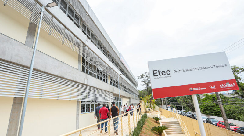 ETEC Santana de Parnaíba professores Alphaville vagas