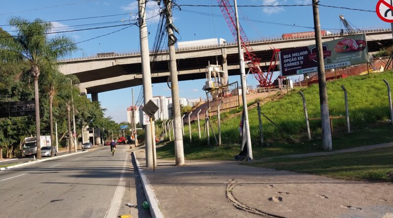 obras nova ponte Castello Branco Barueri Alphaville interdições
