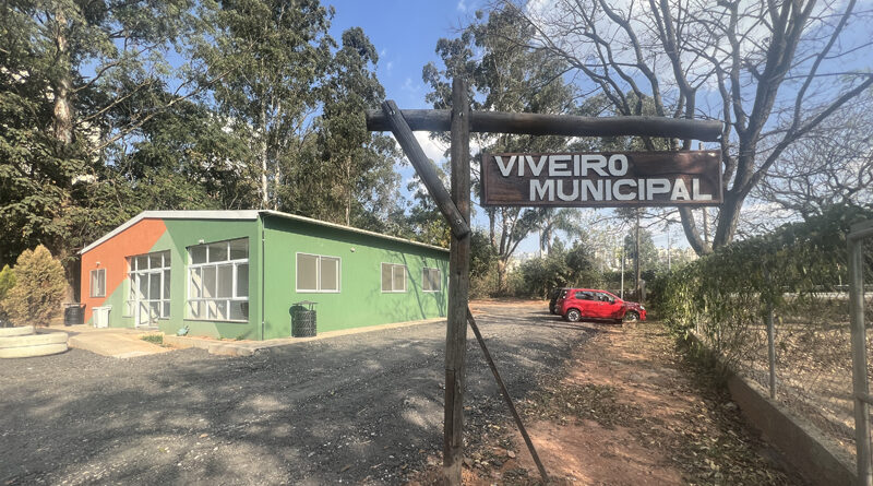 Viveiro Municipal fica em novo local no Parque Ecológico, em Alphaville