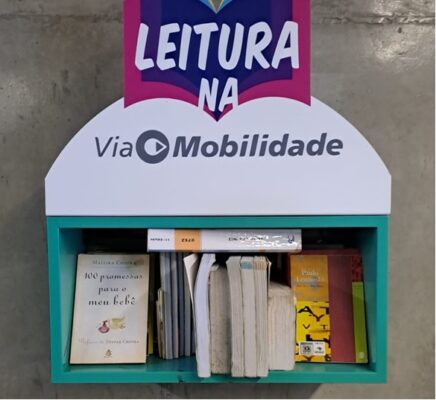 Leitura na ViaMobilidade: estações de Barueri na Linha 8-Diamante participam da campanha