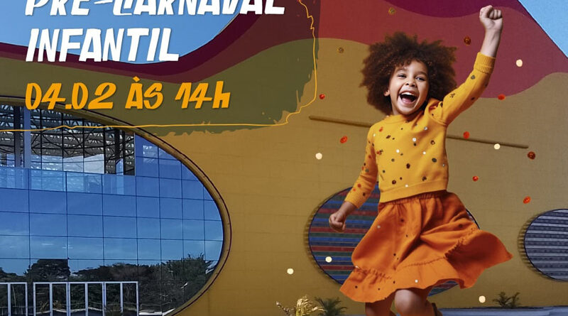 Dia 4 tem pré-carnaval infantil na Praça das Artes, em Barueri