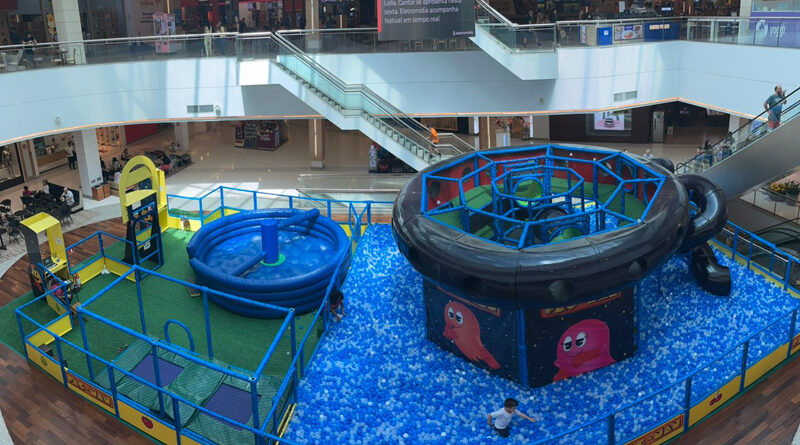 Mundo PacMan fica no Shopping Granja Vianna até dia 15/4