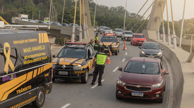 Maio Amarelo: Semurb faz ações em Alphaville e outros pontos de Barueri