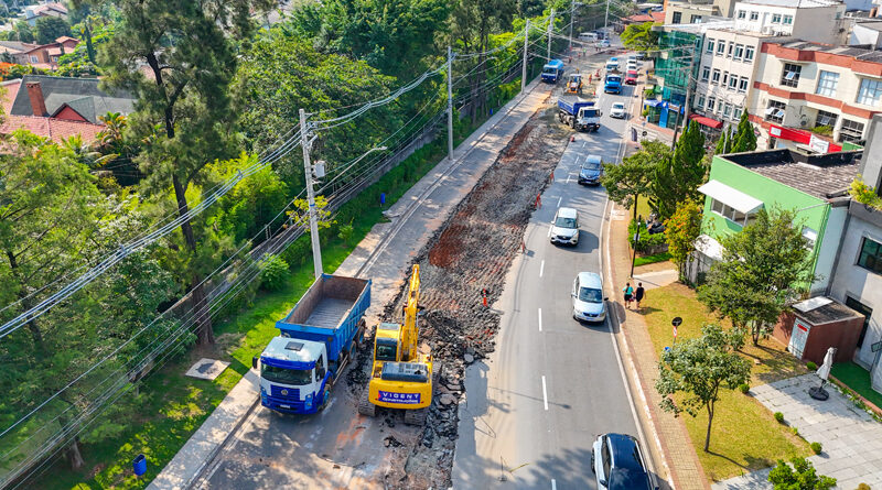 Santana de Parnaíba investe em mobilidade em Alphaville